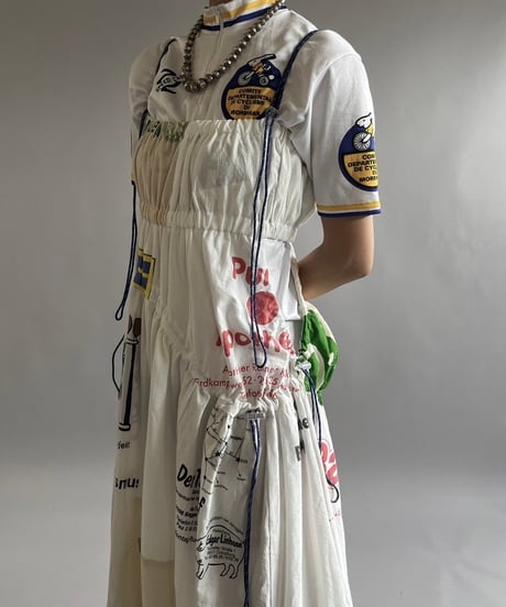 【RE;CIRCLE】RE Eco-Friendly Bag Code Camisole Long One-piece / 240905-011