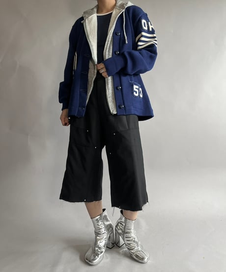 【USED】 Vintage Wool Lettered Cardigan/250118-018