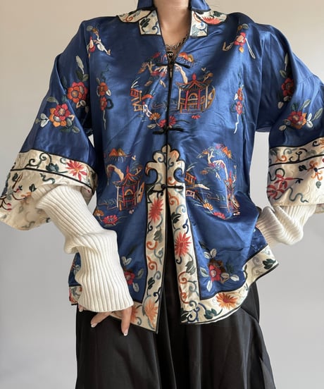 【USED】 Vintage China Shirt/250104-010