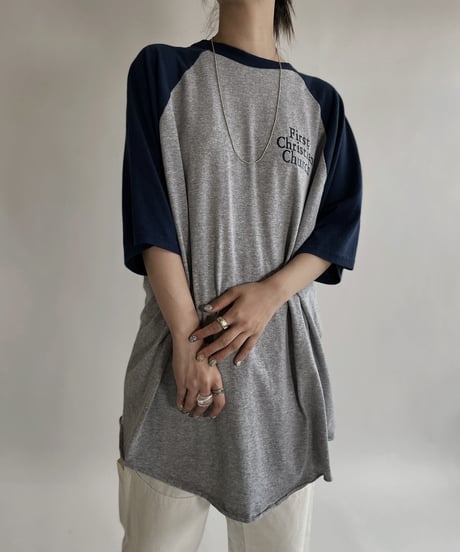 【USED】 Short Sleeves Raglan T-shirt / 220521-003