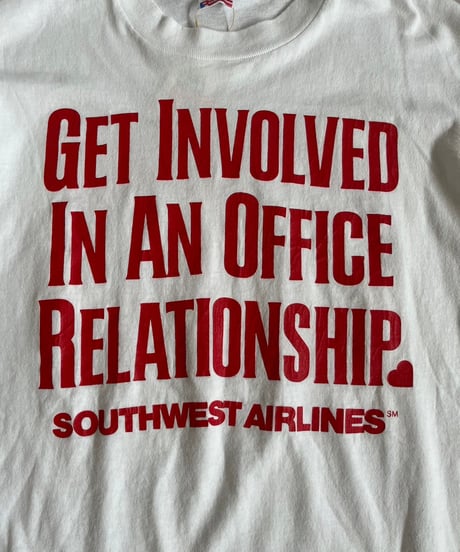 【USED】 Made in USA  90's Fruit of the Loom SOUTHWEST T-Shirt /240824-019