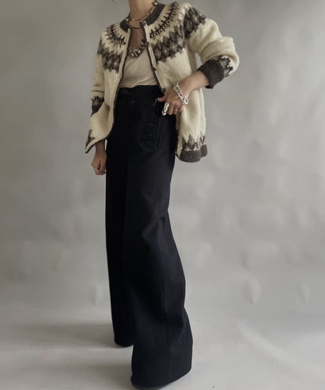 【USED】 Tirolean Knit Top /240120-020