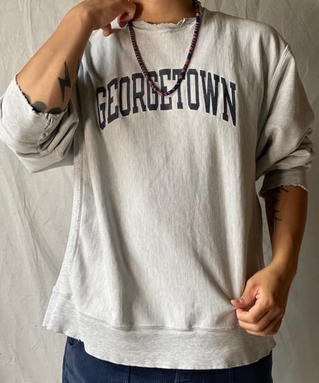 【USED】   Champion Reverse Weave Sweat GEORGETOWN/210516-027