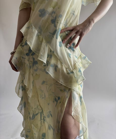 【USED】 Design Camisole Long One-Piece  / 250531-002
