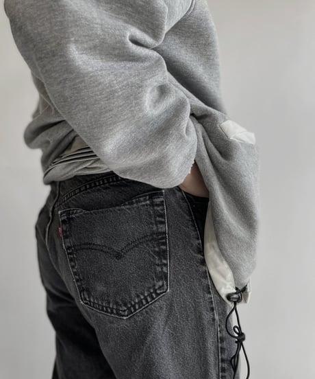 【USED】  Made in USA Levi's Denim Pants 560 Black / 220416-003