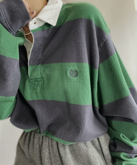【USED】 Chaps Rugby Shirt / 220910-005