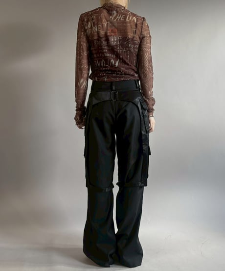 【USED】 Dead Stock Cop.Copine Design Sheer Top / 260131-023