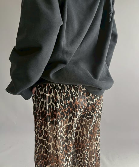 【USED】 Leopard Sheer Pants / 251122-002