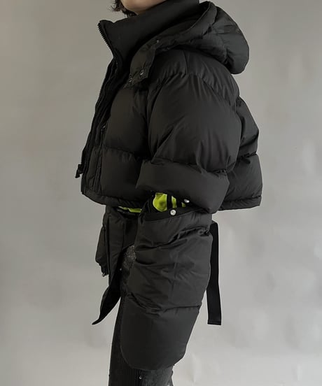 【RE;CIRCLE】 RE Down Short Jacket + Waist Bag /240104-007