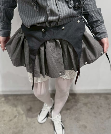 【RE;CIRCLE】 RE Suit Skirt/ 260219-019