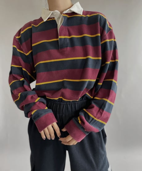 【USED】 Ivy Crew Rugby Shirt / 220910-009