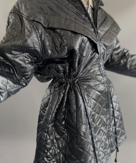 【USED】 Quilting Lame Jacket / 231021-016