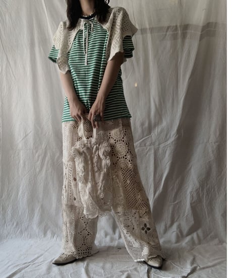 【RE;CIRCLE】RE Crochet Collar③/210611-006