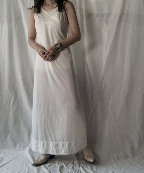 【USED】 Poly Slip Camisole② /210604-050