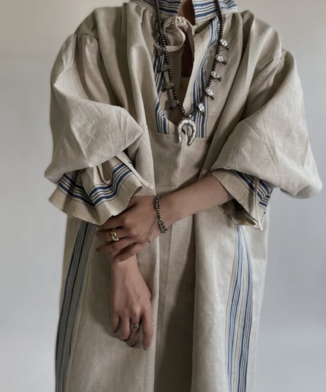 【RE;CIRCLE】RE EURO Table Cloth One-piece Blue / 220512-006