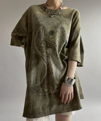 【USED】 THE MOUNTAIN Yin Yang Tie-dye T-Shirt / 260627-030