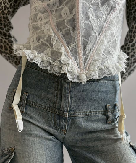 【USED】 Lace Corset Camisole / 260509-012