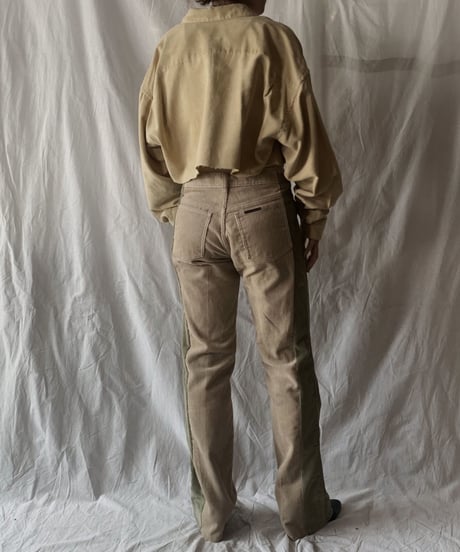 【RE;CIRCLE】 Remake Corduroy Side Line Pants⑦/210317-011