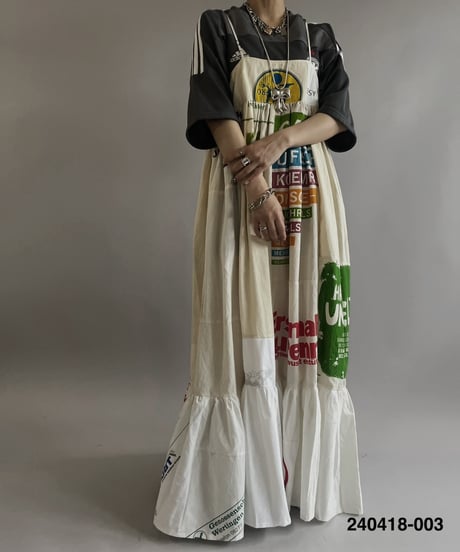 【RE;CIRCLE】RE Eco-Friendly Bag Camisole Long One-piece / 240418