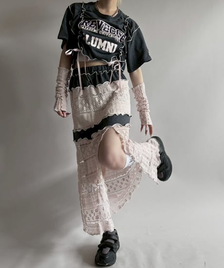 【RE;CIRCLE】 RE Mellow Top + Skirt + Arm   / 250710-021
