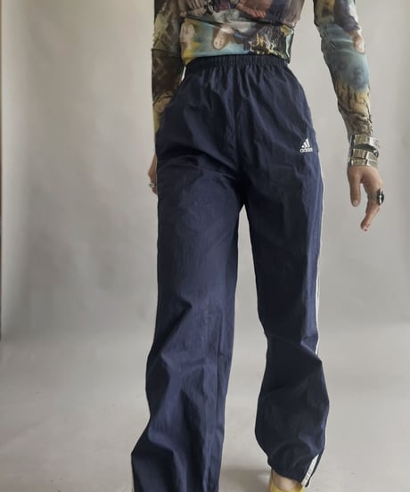 【USED】 adidas Nylon Line Pants / 230422-028