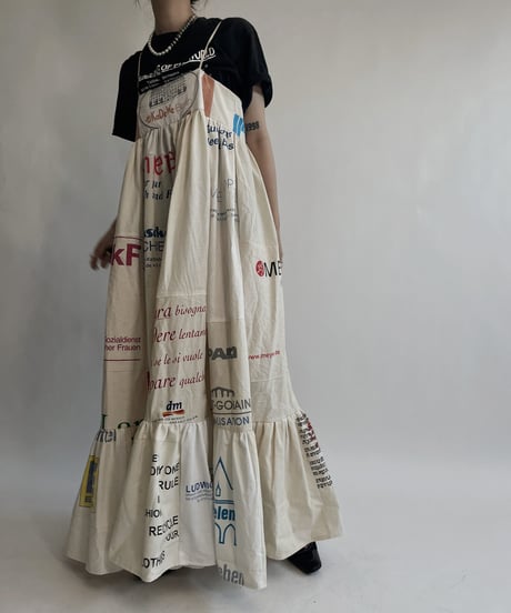 【RE;CIRCLE】 RE Eco-Friendly Bag Camisole One-piece / 220707-009