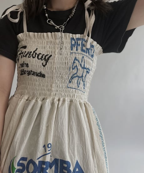 【RE;CIRCLE】 RE Eco-Friendly Bag Camisole One-piece / 220804-029