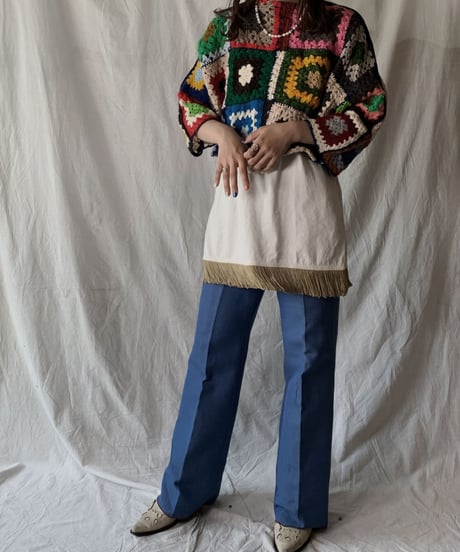 【RE;CIRCLE】 RE Granny Knit Top⑤/210421-012