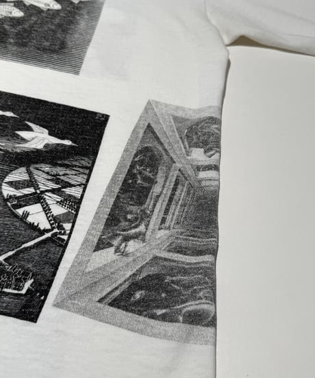 【USED】 Made in USA 90's SOFTEE M.C. ESCHER T-Shirt /250621-028