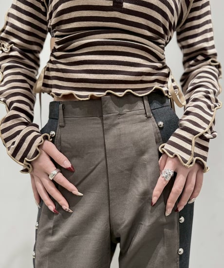 【RE;CIRCLE】 RE Suit Pants/ 260219-024