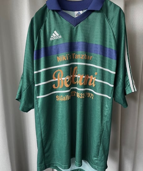 【USED 】adidas Niki's Tanzbar  Soccer Shirt /240706-028