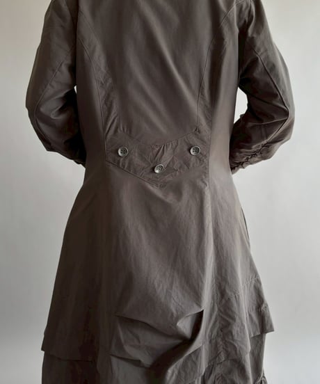【USED】 Zip Design Nylon Coat/ 260314-002