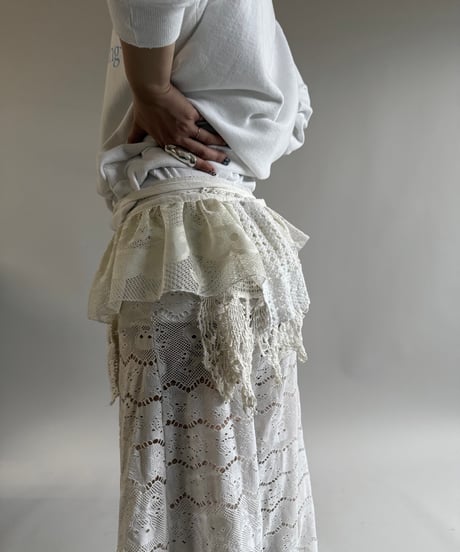 【RE;CIRCLE】 Re Crochet Maki Skirt/ 250515-002