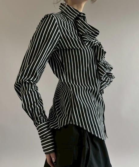 【USED】 Ralph Lauren Frill Shirt / 260321-003