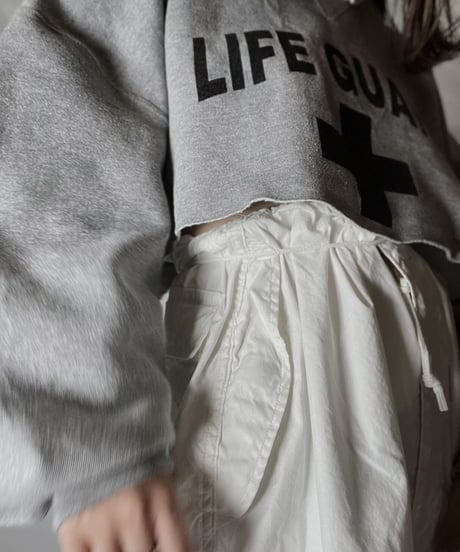 【USED】   Cut off Sweat LIFE GUARD /211020-033