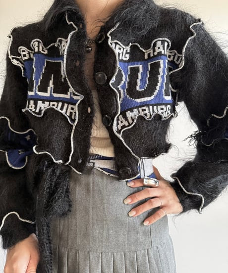 【RE;CIRCLE】 RE Mellow Knit Cardigan + Muffler  /  250123-003