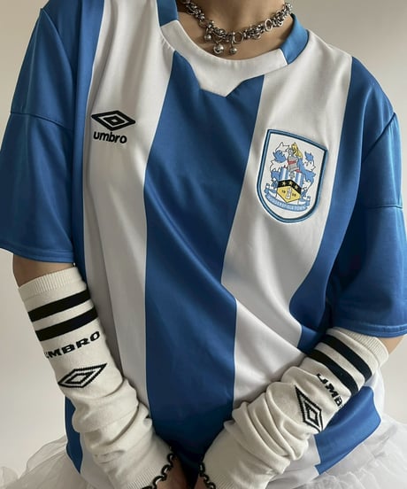 【USED】 20~21's UMBRO Huddersfeld Town Soccer Shirt/ 250607-031