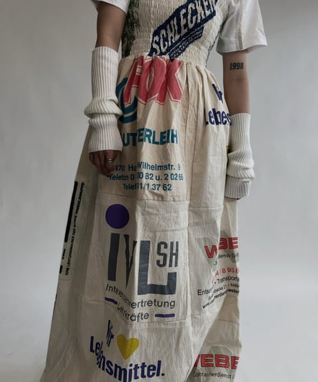 【RE;CIRCLE】 RE Eco-Friendly Bag Shirring One-piece / 220825-017