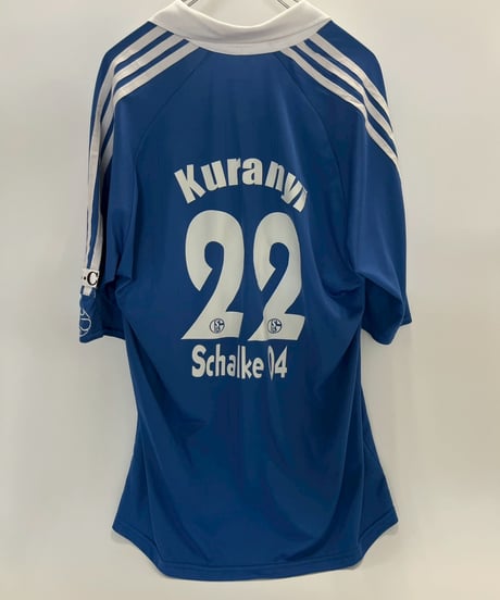 【USED】 adidas 07~08's Schalke 04 KURANYI Soccer Shirt/ 250607-021