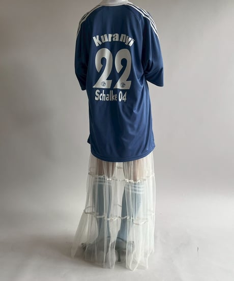 【USED】 adidas 07~08's Schalke 04 KURANYI Soccer Shirt/ 250607-021