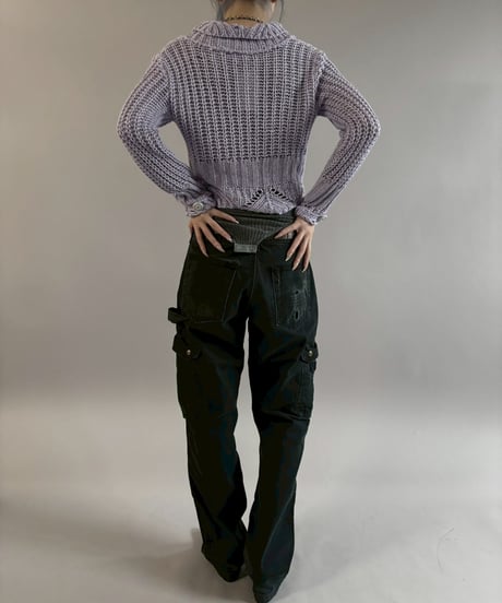 【USED】 Mesh Knit Bolero / 260307-008