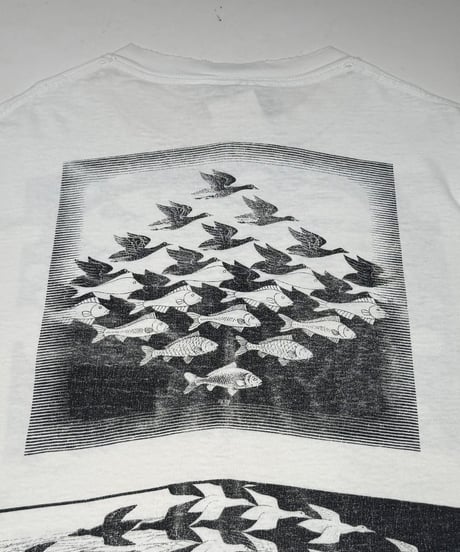 【USED】 Made in USA 90's SOFTEE M.C. ESCHER T-Shirt /250621-028