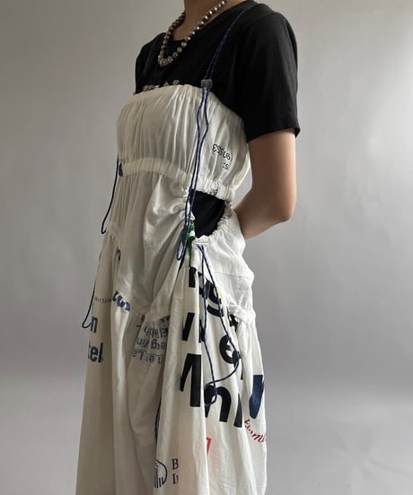 【RE;CIRCLE】RE Eco-Friendly Bag Code Camisole Long One-piece / 240905-012