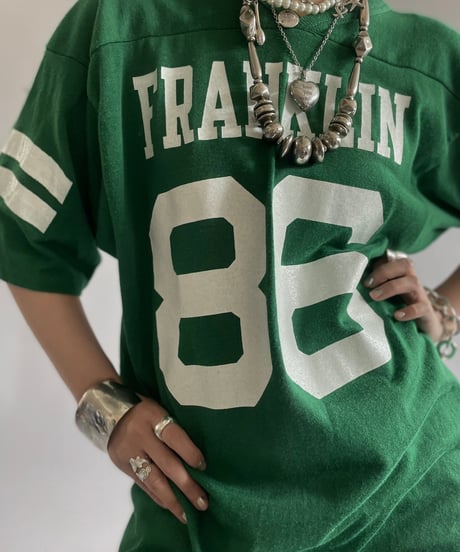 【USED】 Made in USA 80's Champion  S/S Game Shirt /240525-024