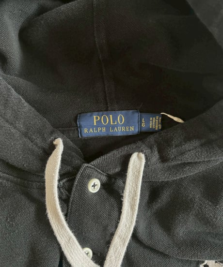 【USED】 POLO by Ralph Lauren L/S Hooded Polo Shirt / 260509-009