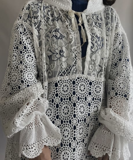 【RE;CIRCLE】 RE Crochet Lace One-piece / 230504-006