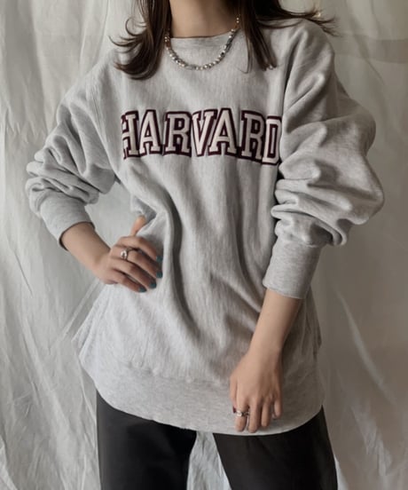 【USED】 80's USA Champion Reverse Weave HARVARD/210324-005