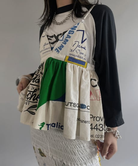 【RE;CIRCLE】RE Eco-Friendly Bag Camisole Bustier / 230622-029