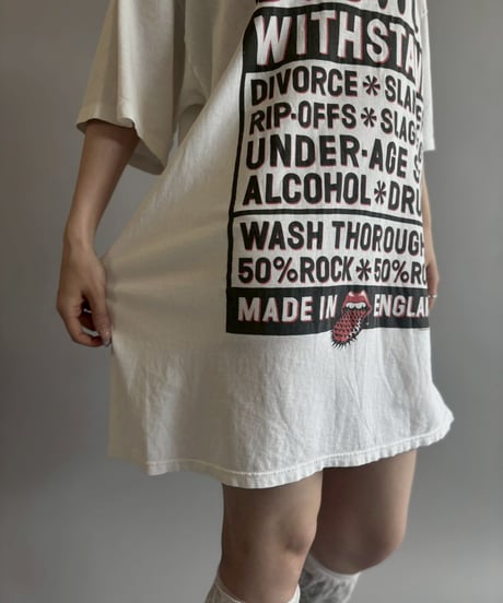 【USED】 Made in USA Damage Rolling Stone T-Shirt / 260523-025