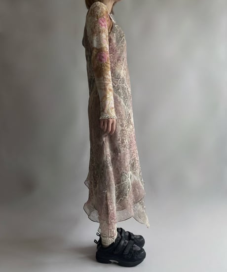 【USED】 Design Camisole One-Piece  /250906-009